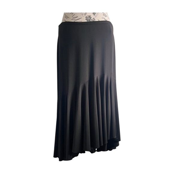 Jane & John Black Asymmetrical Skirt Size Medium - Picture 4 of 5